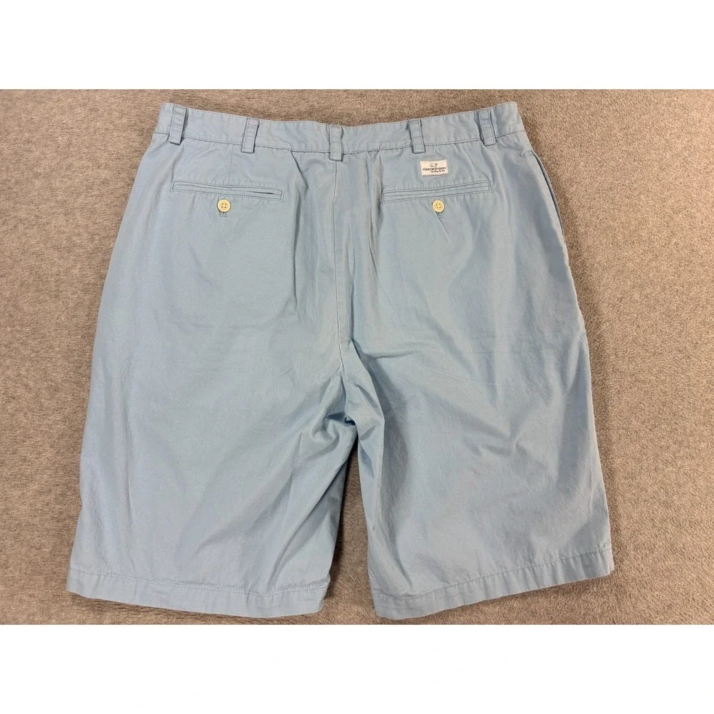 Vineyard Vines Cotton Twill CLUB Shorts (Men's Size 38) Blue - 